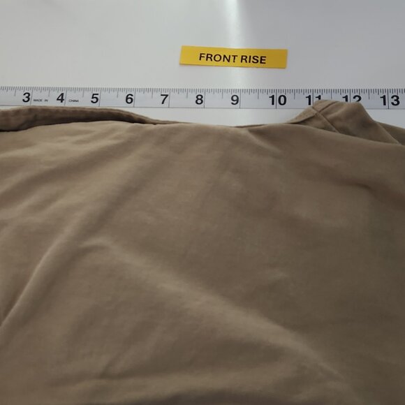 Good American Good Classic Pants Womens 10 30 Tan High Rise Stretch Casual 0210X - Picture 7 of 8